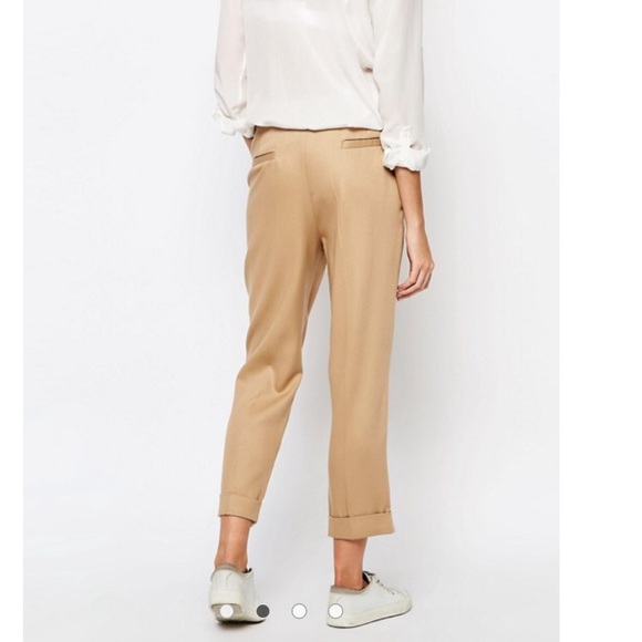 Whistles Pleat Front Twill Trousers - Picture 5 of 5